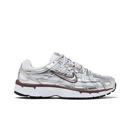 Nike P-6000 White Metallic Silver Tattoo (Women's) sneaker 1 - stylecode BV1021-110