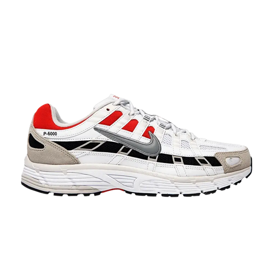 Nike P-6000 White University Red sneaker 1 - stylecode CV3038-100