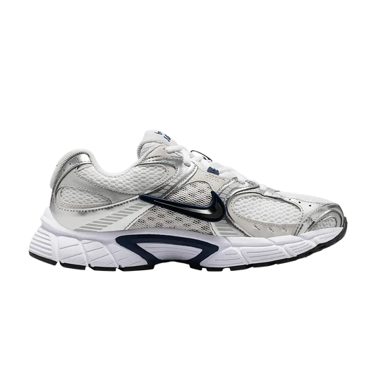 Nike V5 RNR Metallic Silver Midnight Navy (Women's) sneaker 1 - stylecode IO7390-095
