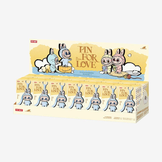 Pop Mart Labubu The Monsters - Pin for Love Series Letter Pendant (A - M) Blind Box - HYP3