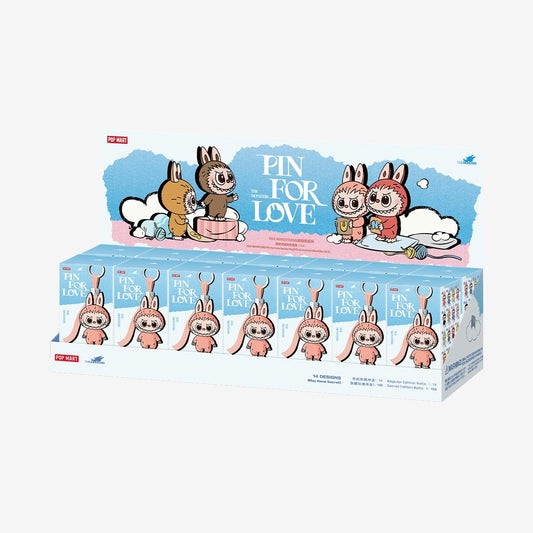 Pop Mart Labubu The Monsters - Pin for Love Series Letter Pendant (N - Z) Blind Box - HYP3