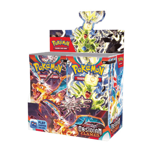 Pokémon Scarlet & Violet Obsidian Flames Booster Display - 36 Booster Packs - HYP3