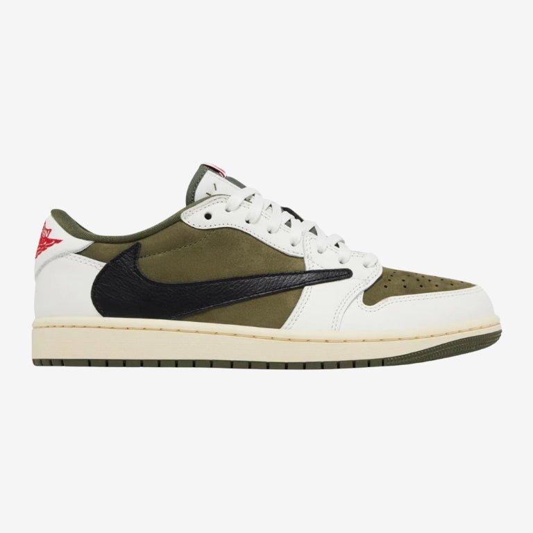Travis Scott x Air Jordan 1 Retro Low OG SP 'Medium Olive' - HYP3 - DM7866 - 200 - Air Jordan