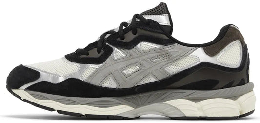ASICS Gel-NYC Ivory Clay Grey sneaker zijkant rechts