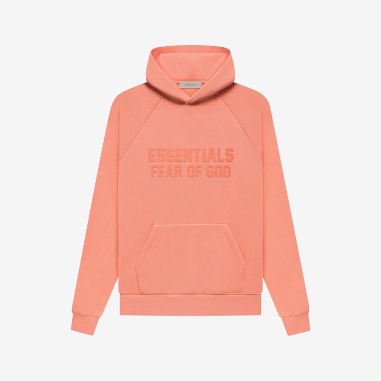 Fear of God Essentials Hoodie 'Coral' - HYP3 - Fear of God Essentials