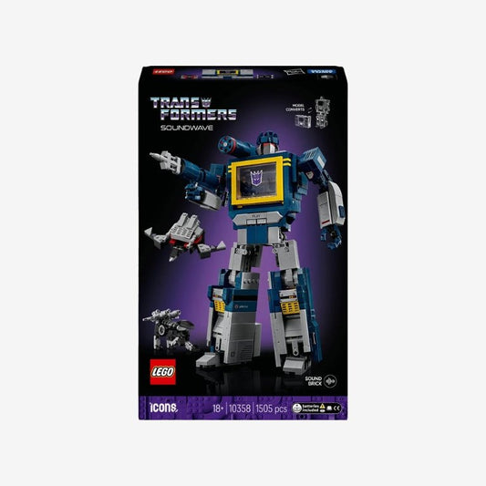 LEGO Icons Transformers: Soundwave (10358)