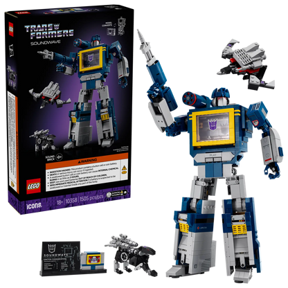 LEGO Icons Transformers: Soundwave (10358)