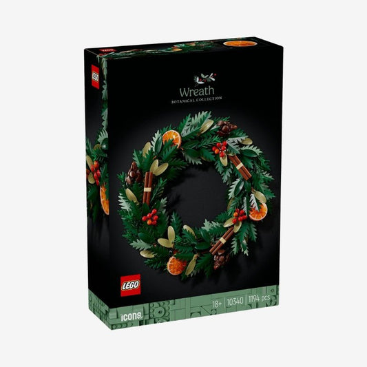 LEGO Botanicals 10340 Herfstkrans – voorkant van de productdoos