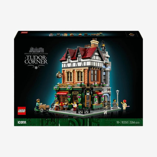 LEGO Icons 10350 Hoekpand in tudorstijl bouwset voor volwassenen