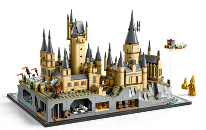 Creatief bouwmoment met LEGO Harry Potter Kasteel Zweinstein model