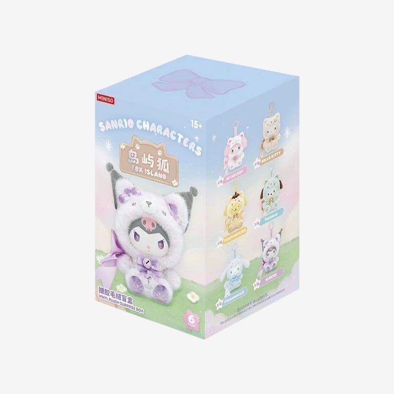 Miniso Sanrio Characters Fox Island Vinyl Plush Blind Box
