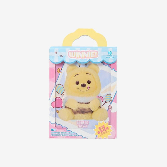 Miniso Disney Winnie the Pooh Naughty Party Series Vinyl Plush Pendant Blind Box