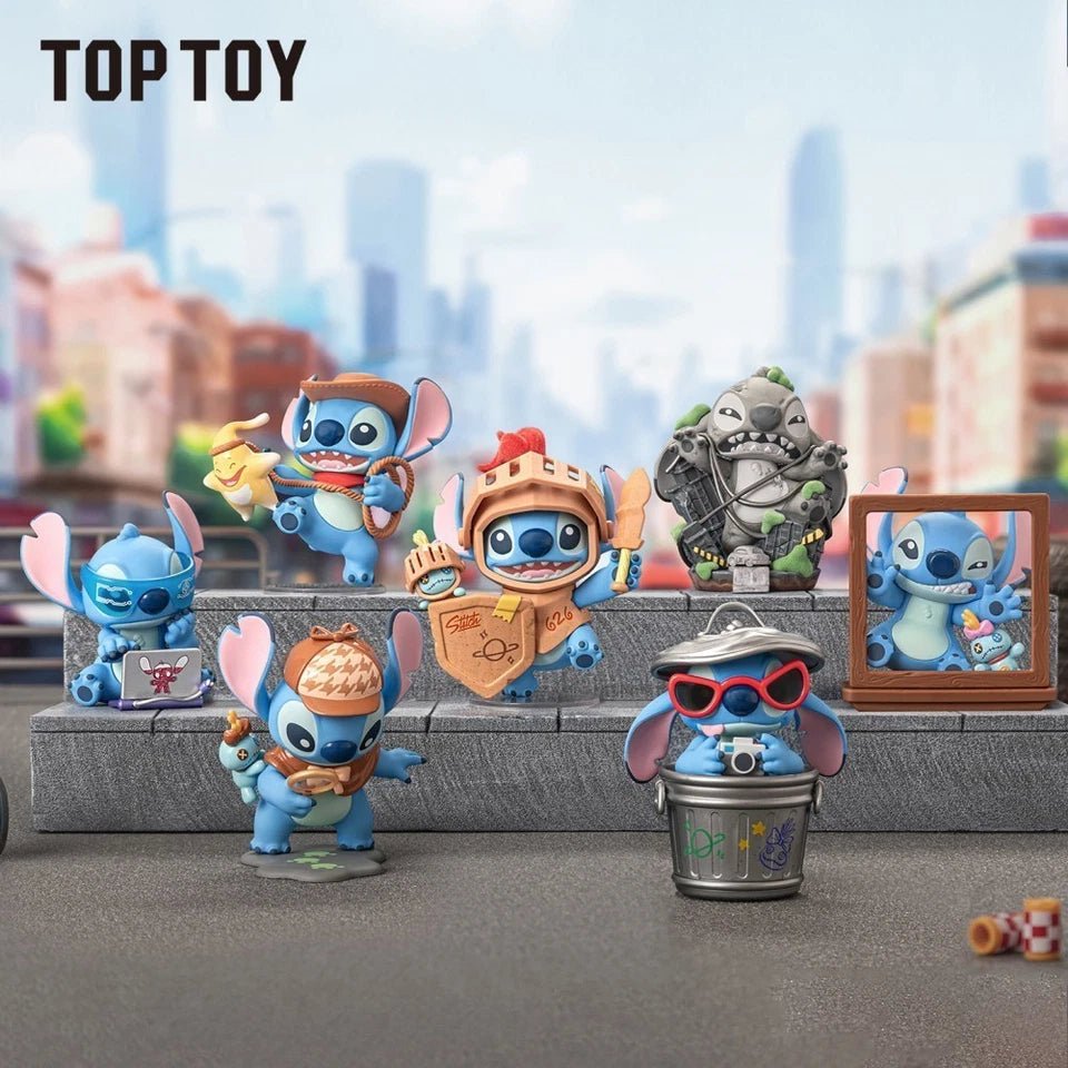 新品 未開封 Stitch Adventure アソートBOX シュリンク付き Miniso Disney Stitch Blind Box kopen? | City Adventure | 100% Echt
