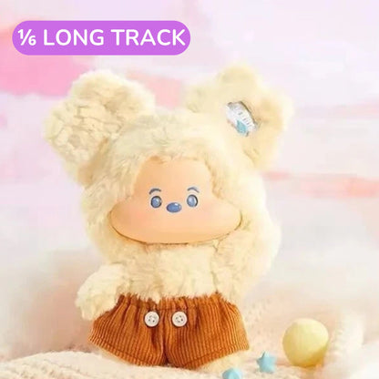 Miniso Disney Blind Box Mickey Head In The Clouds Vinyl Plush Pendant Surprise Box