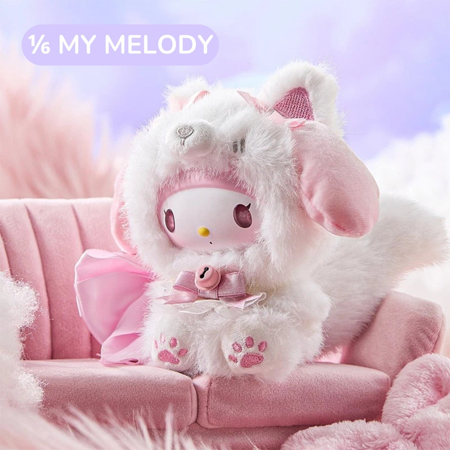 Miniso Sanrio Characters Fox Island Vinyl Plush Blind Box