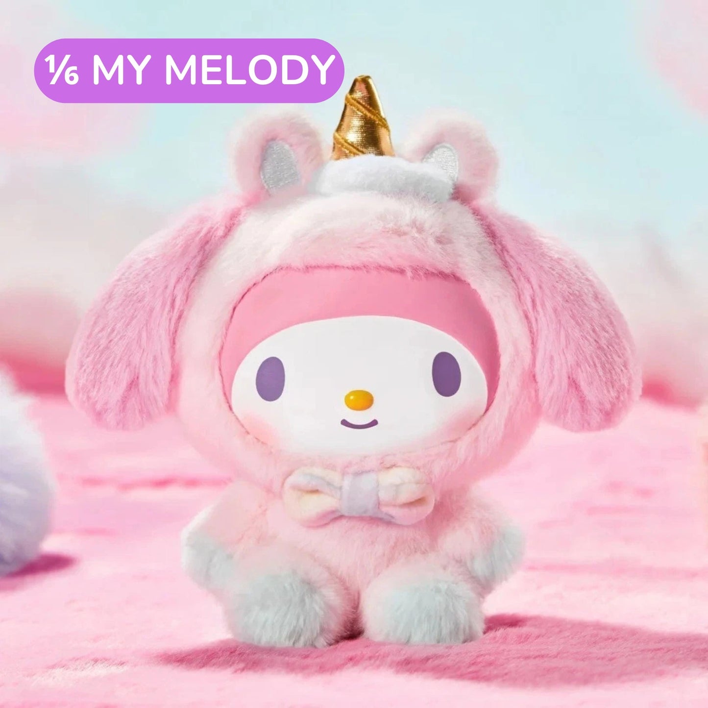 Miniso Sanrio Characters Dreamy Unicorn Vinyl Plush Blind Box