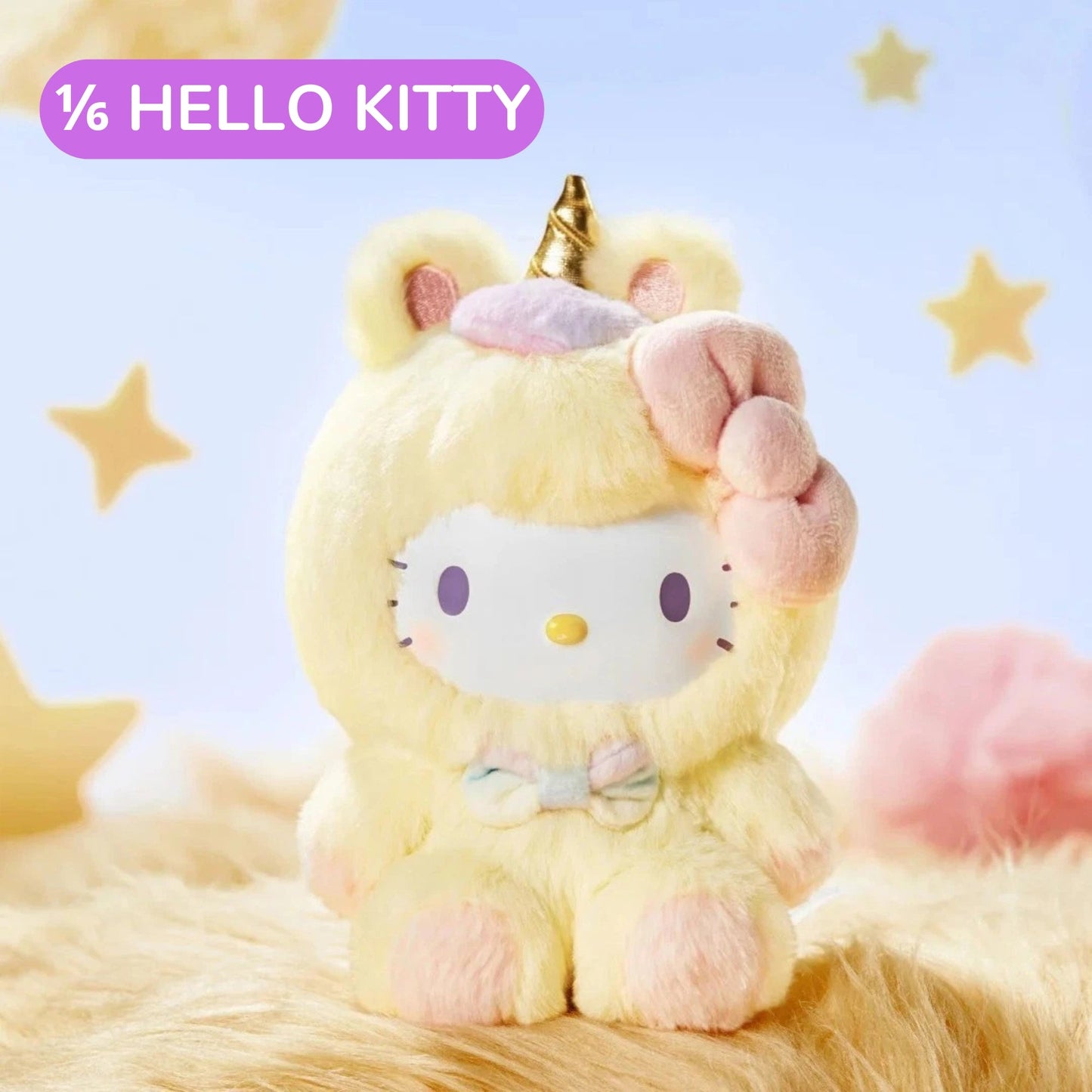 Miniso Sanrio Characters Dreamy Unicorn Vinyl Plush Blind Box