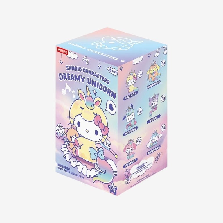 Miniso Sanrio Characters Dreamy Unicorn Vinyl Plush Blind Box