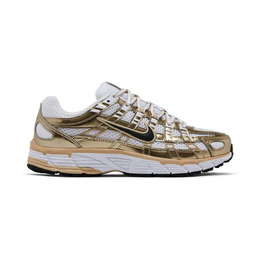 Nike P-6000 Gold damesschoen zijkant links