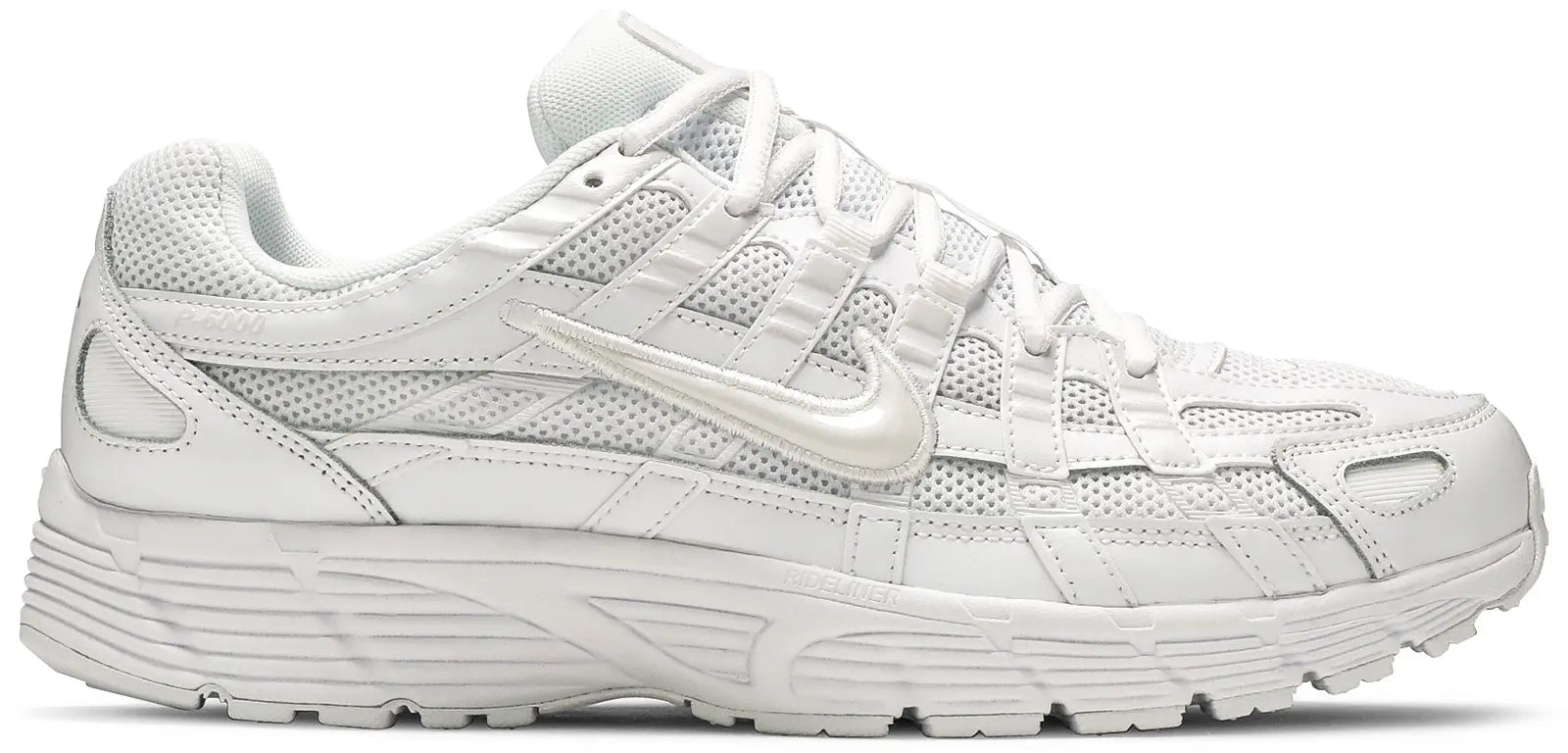 Nike P-6000 Triple White zijkant rechts