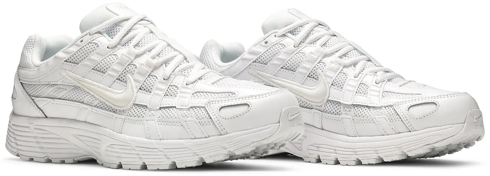Nike P-6000 Triple White voorkant