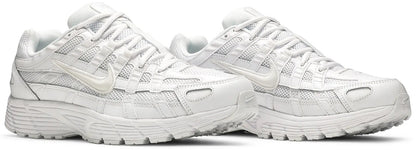 Nike P-6000 Triple White voorkant