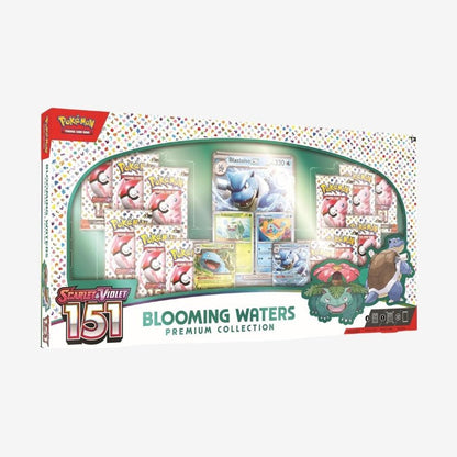 Pokémon Scarlet & Violet 151 Blooming Waters Premium Collection Box - HYP3 - 0196214123519 - Pokémon