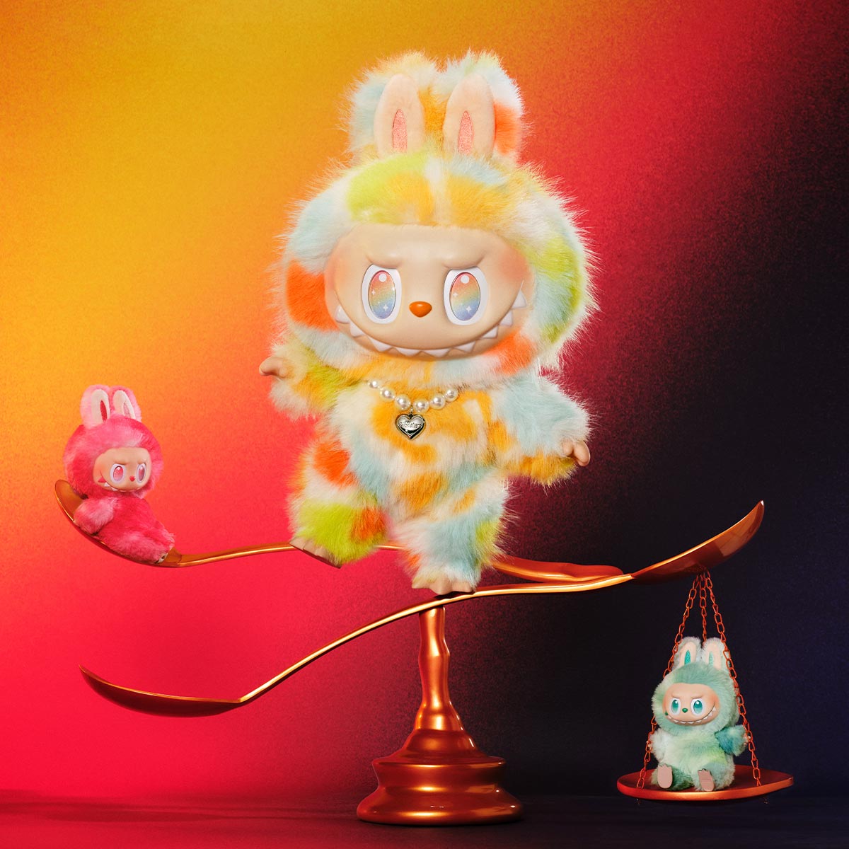 Pop Mart Labubu Big into Energy Series - Rock The Universe Vinyl Plush Doll Pendant Blind Box - HYP3 - Pop Mart