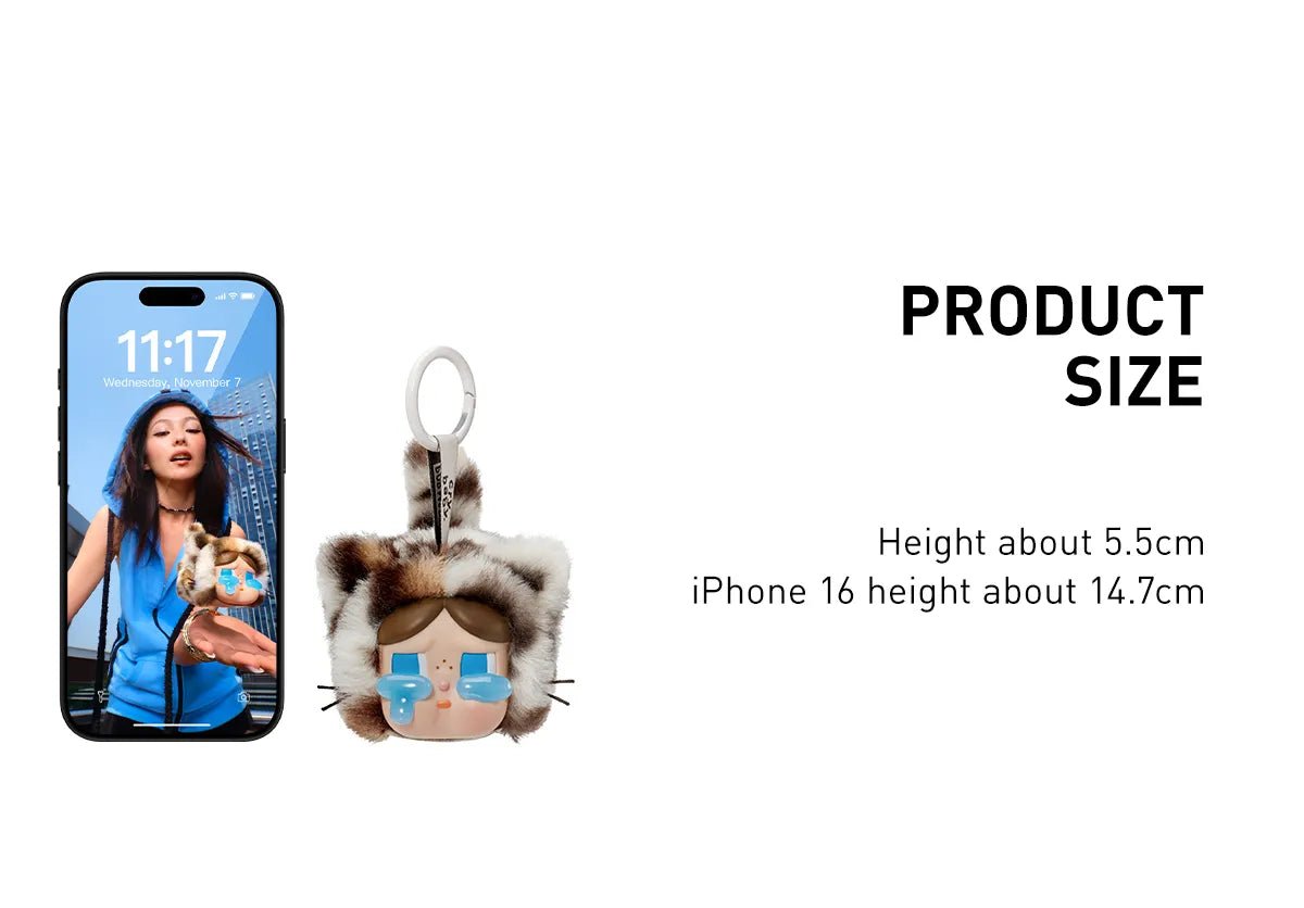 Pop Mart CRYBABY Wild but Cutie Series Vinyl Plush Pendant Blind Box